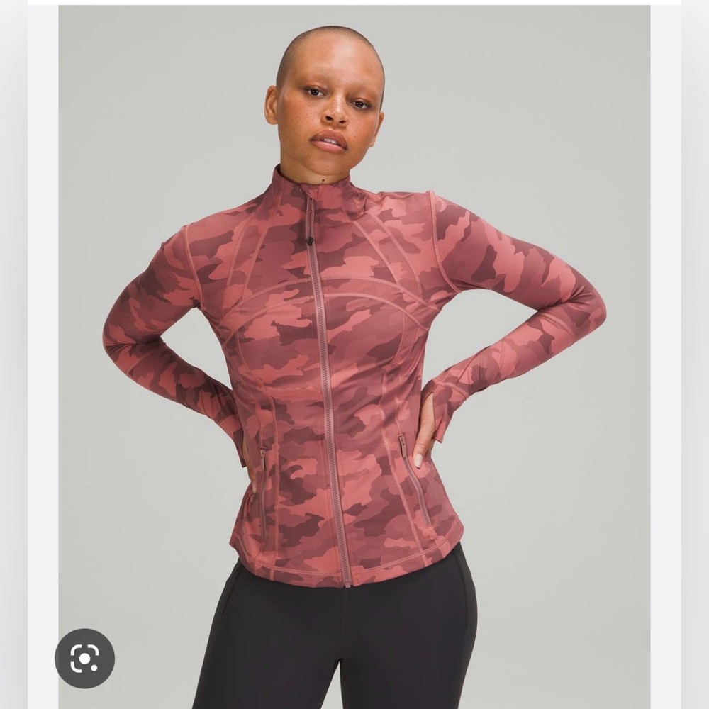 Lululemon Define Jacket - Size 20 - Camo Briar Rose